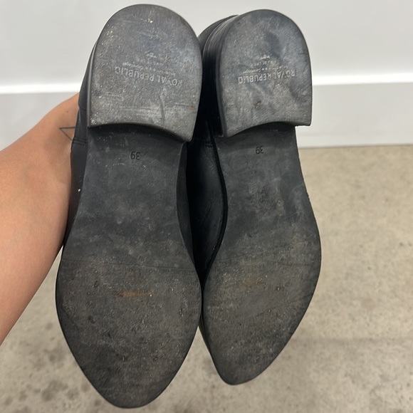 Royal Republiq black leather ankle boot size 39 - Picture 4 of 5